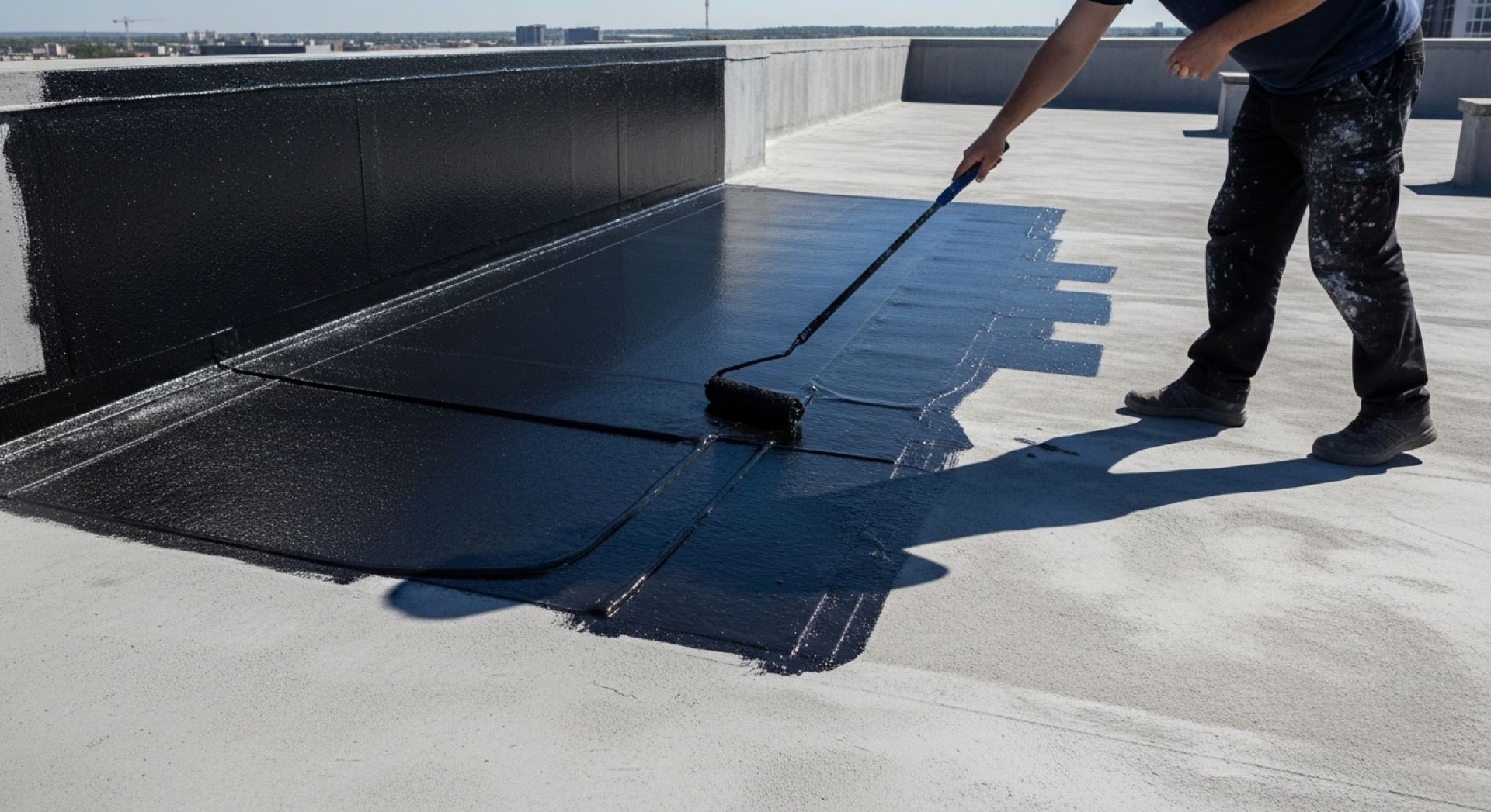 Flat Roof Waterproofing – Retail Building